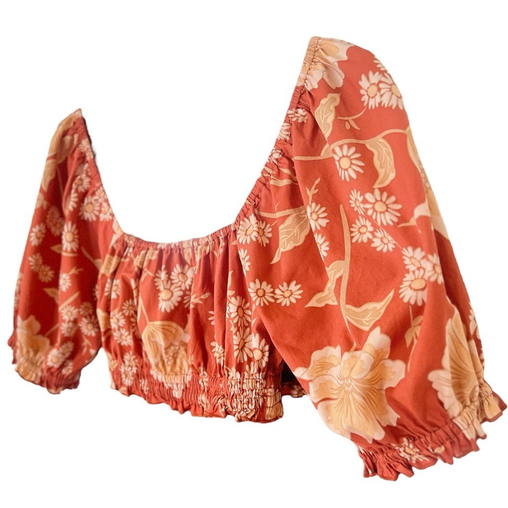 SET Spell Sloan Skirt & Crop Top Set In Ochre - Picture 10 of 16